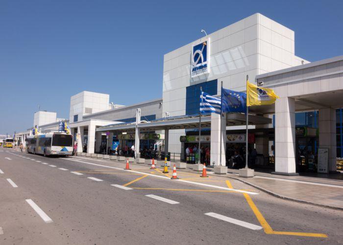 Venizelos lufthavn fronten