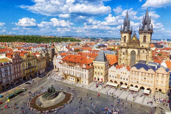 town square in prague prague