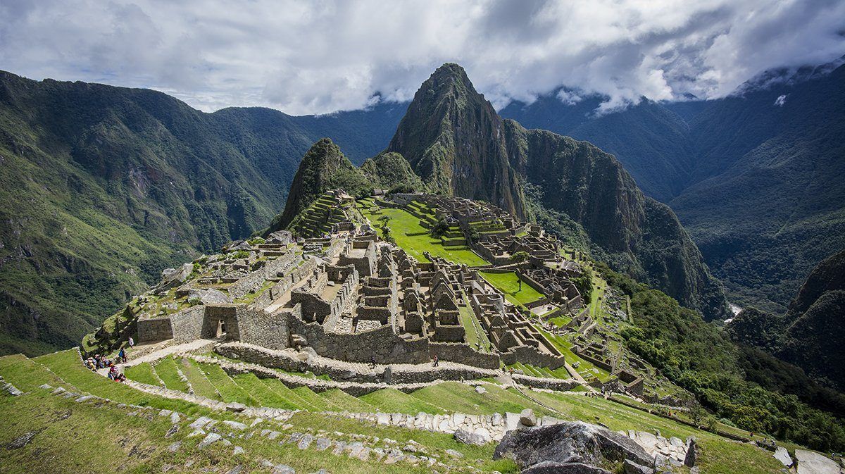 De imponerende inkaruiner af Machu Picchu.