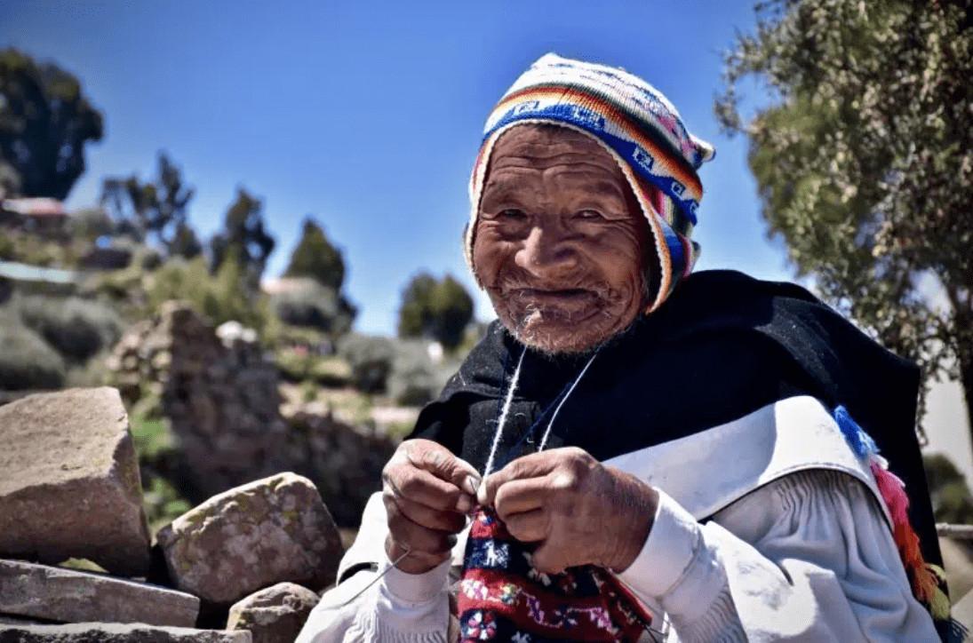 Peru gammel dame