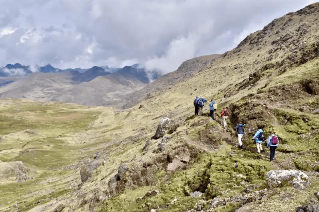 vandre pa Inca stien